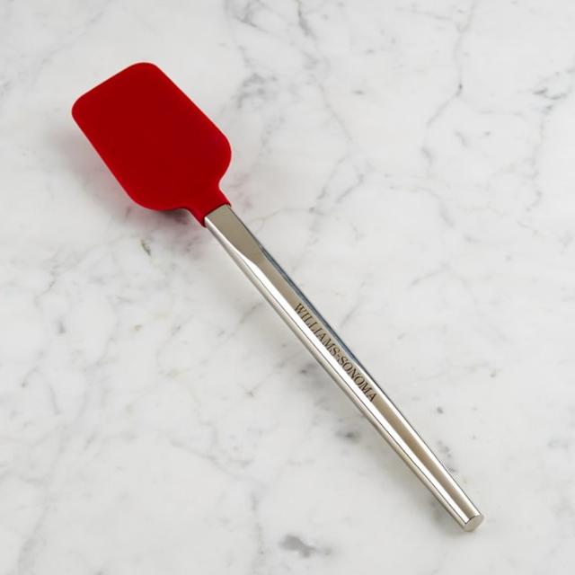 Williams-Sonoma Silicone Spoonula with Stainless-Steel Handle