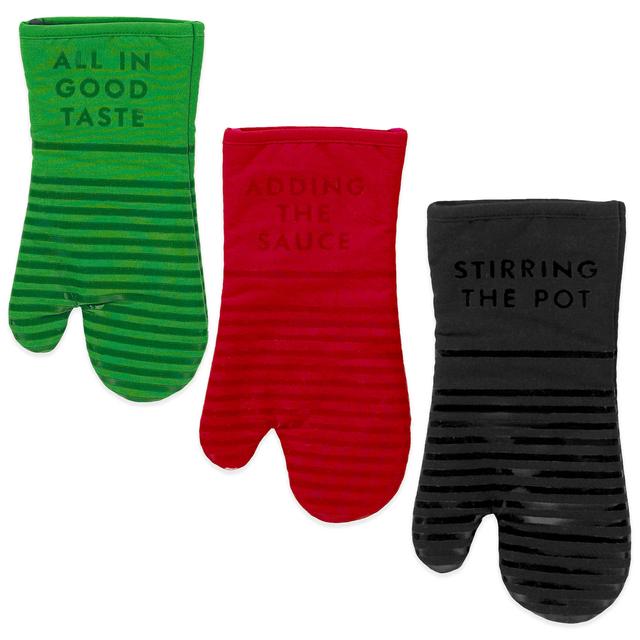kate spade new york Diner Stripe Oven Mitt