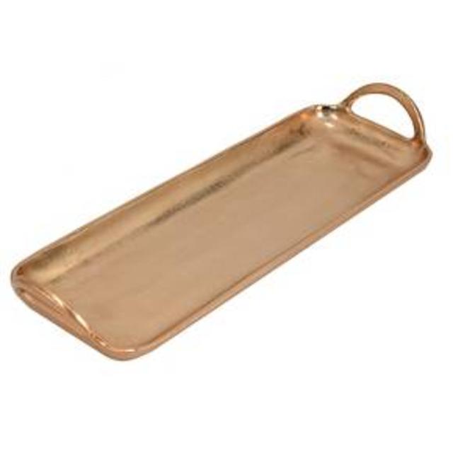 Copper Cast Metal Tray - Threshold™