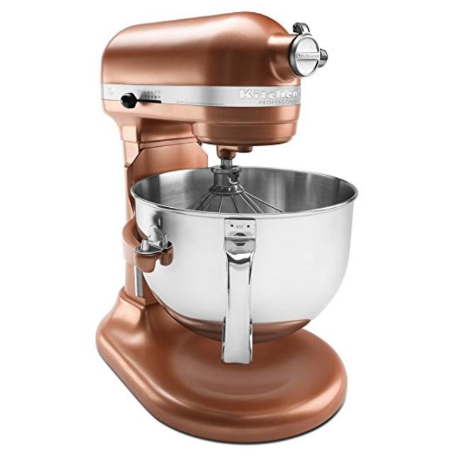 KitchenAid Professional 600 Series KP26M1XCE Bowl-Lift Stand Mixer, 6 Quart, Copper Pearl