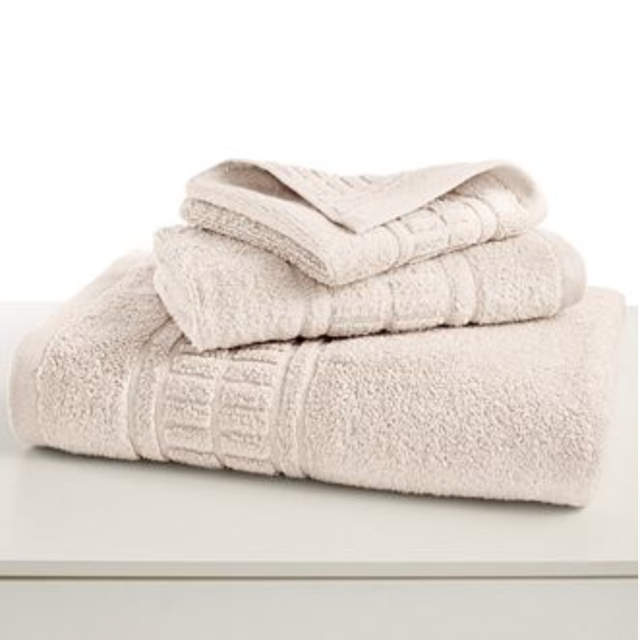 Martha Stewart Collection Plush 13" Square Washcloth