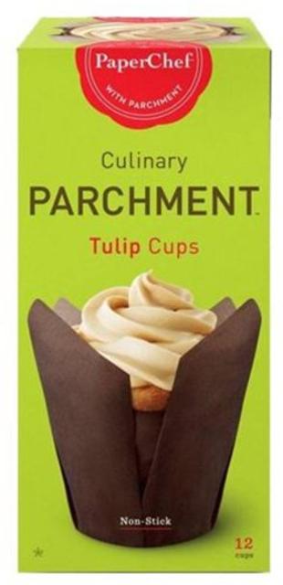 PaperChef Culinary Parchment Tulip Cups