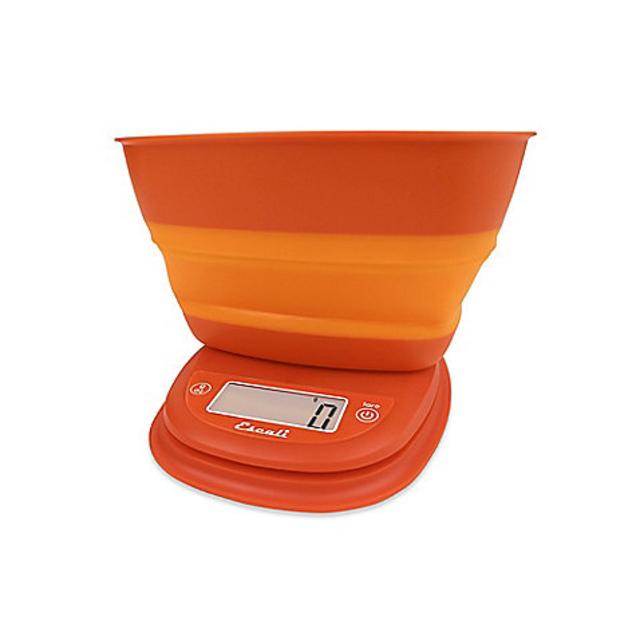 Escali® Pop-Up Digital Scale in Orange