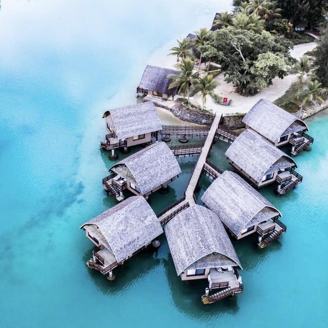 Accommodation on Eratap Island