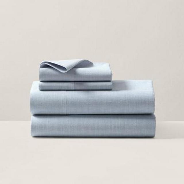 Ralph Lauren Indigo Traveler Bedding Collection: Flat Sheet