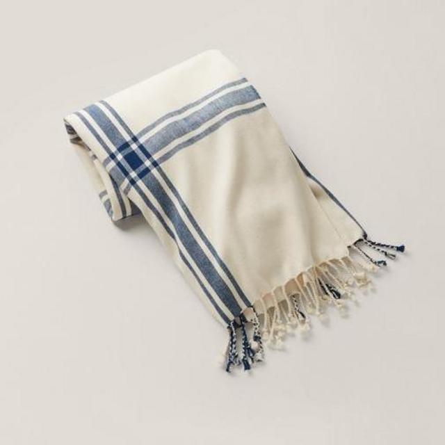 Ralph Lauren Indigo Traveler Bedding Collection: Tanner Throw Blanket