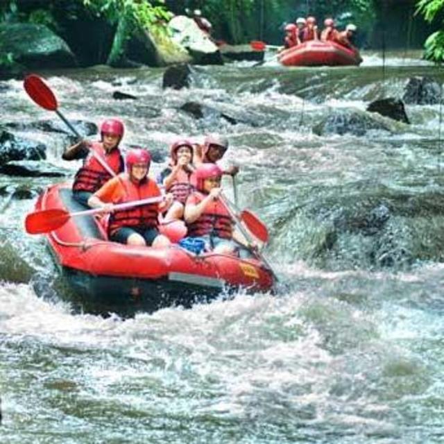 Rafting excursion on the Ayung River