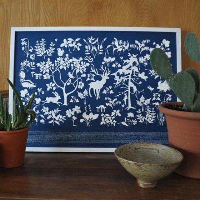 Boreal Flora & Fauna Print
