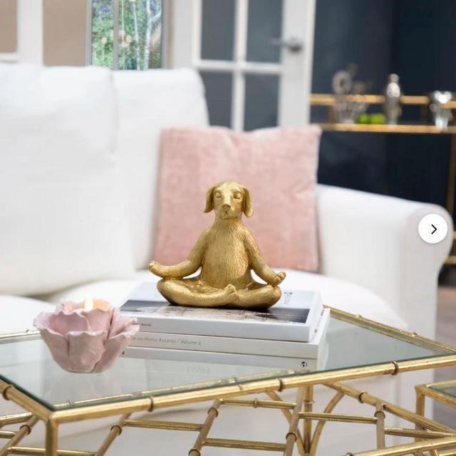 Salter Yoga Dog Figurine