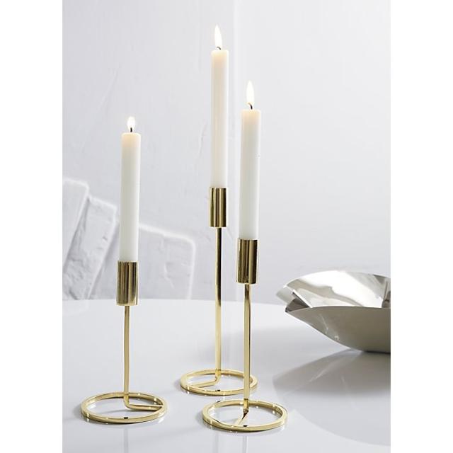 3-piece roundabout taper candle holder set