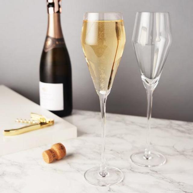 Viski Raye Prosecco Glass, Set of 2