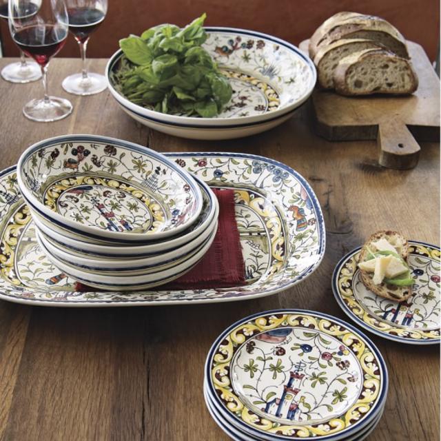 Provence Hand Painted Serving Platter, Small