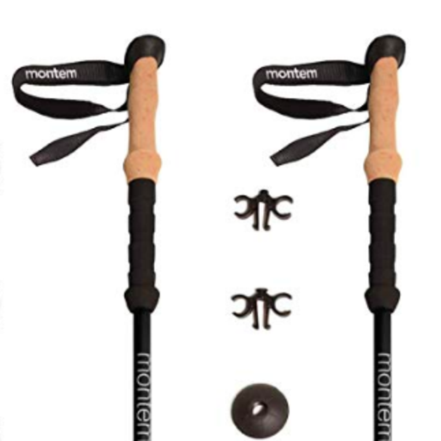 Montem Ultra Strong Hiking/Walking/Trekking Poles - One Pair (2 Poles)