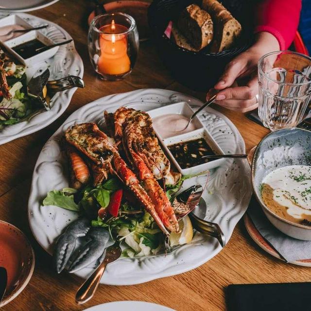 Dinner in Iceland