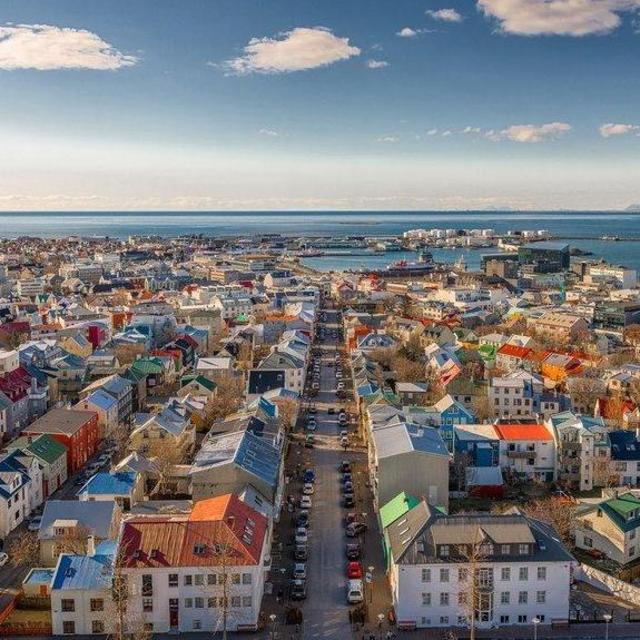 A hotel night in Iceland