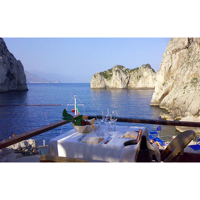 Dinner in Capri