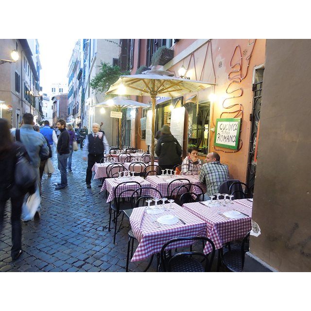 Dinner in Rome