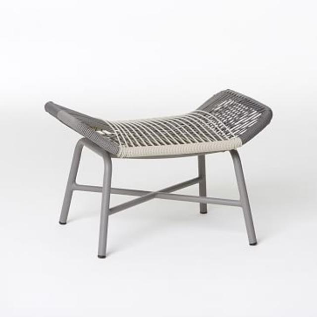Huron Ottoman – Gray