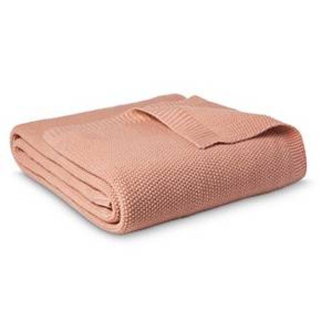 Sweater Knit Blanket Coral (Full/Queen) - Threshold™
