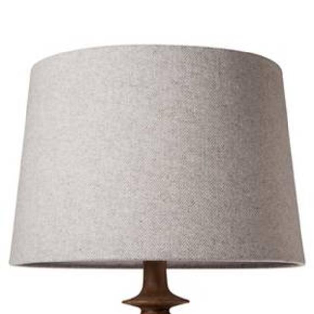 Large Gray Herringbone Lamp Shade - Threshold™