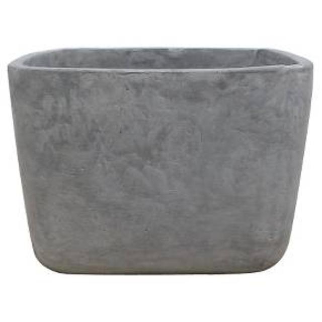 4.5" Square Tabletop Concrete Planter Gray - Smith & Hawken™