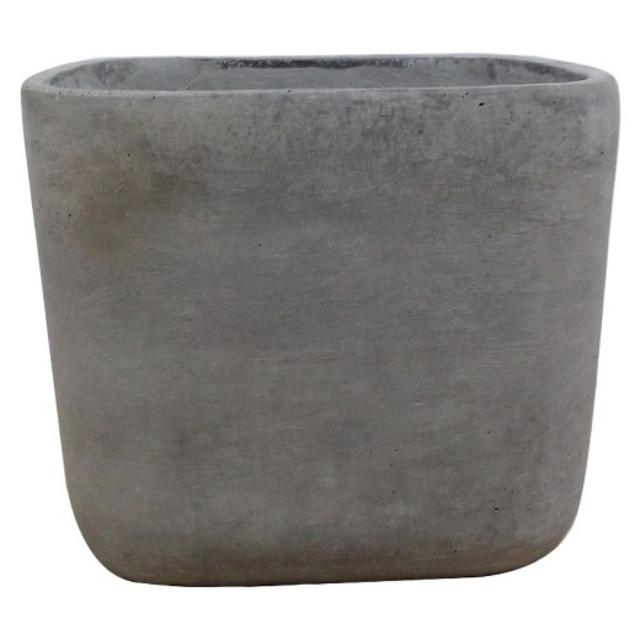 7.1" Square Tabletop Concrete Planter - Gray - Smith & Hawken™