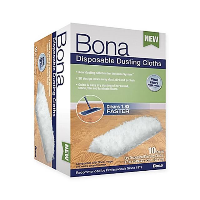Bona® 10-Pack Disposable Dusting Cloths in Blue