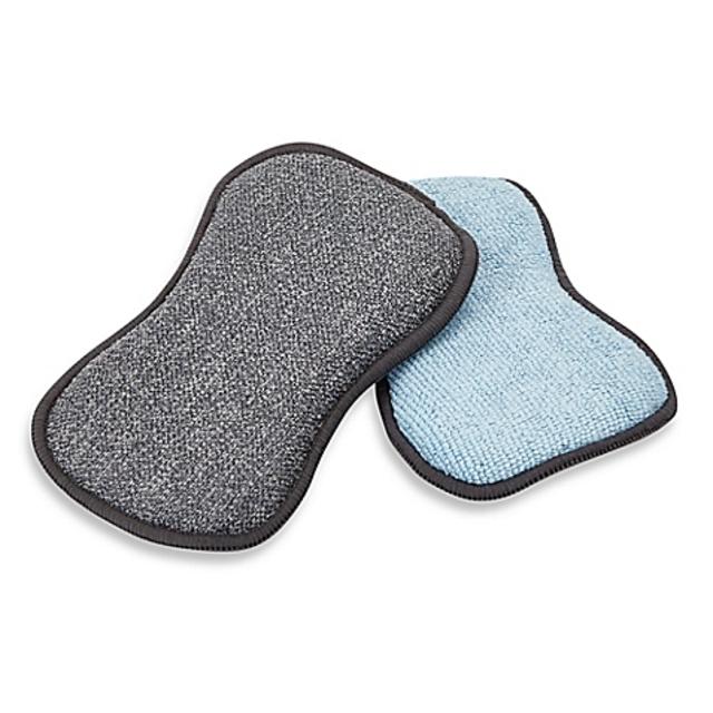 2-Pack Microfiber Sponge Pads
