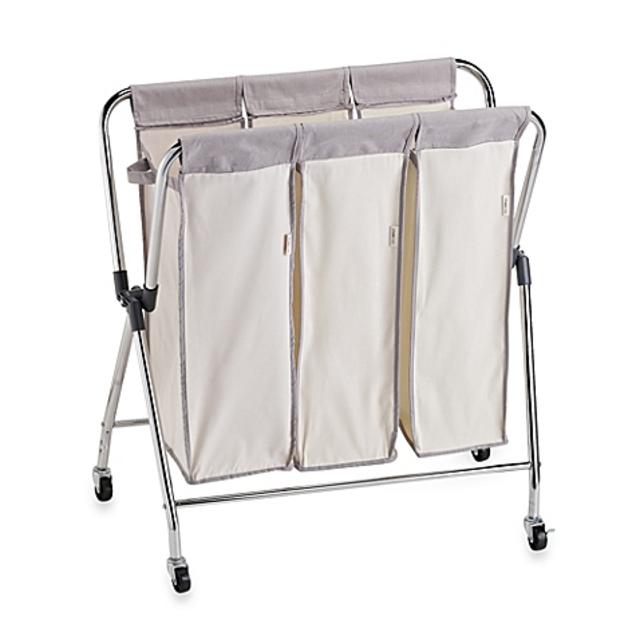 Real Simple® Triple Laundry Sorter