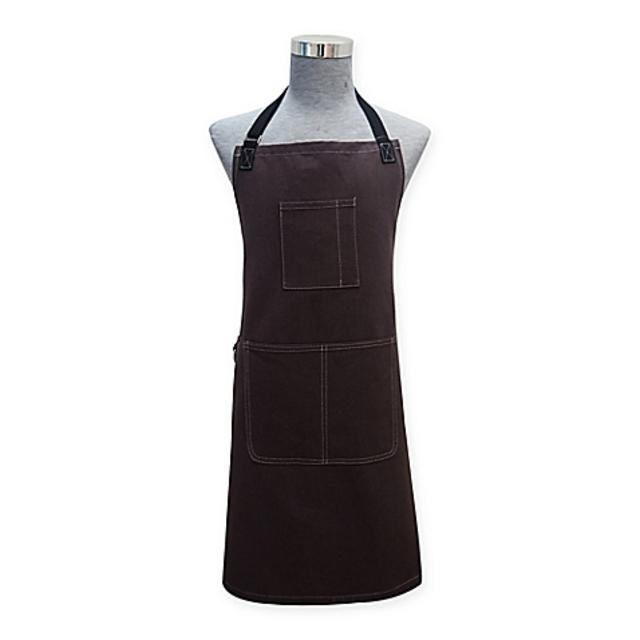 4-Pocket BBQ Apron in Grey