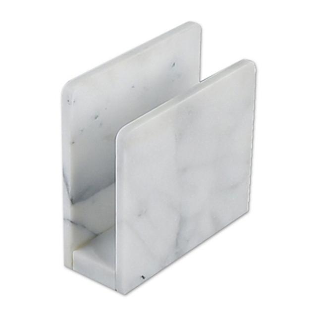 Artisanal Kitchen Supply™ Marble Napkin Holder in White