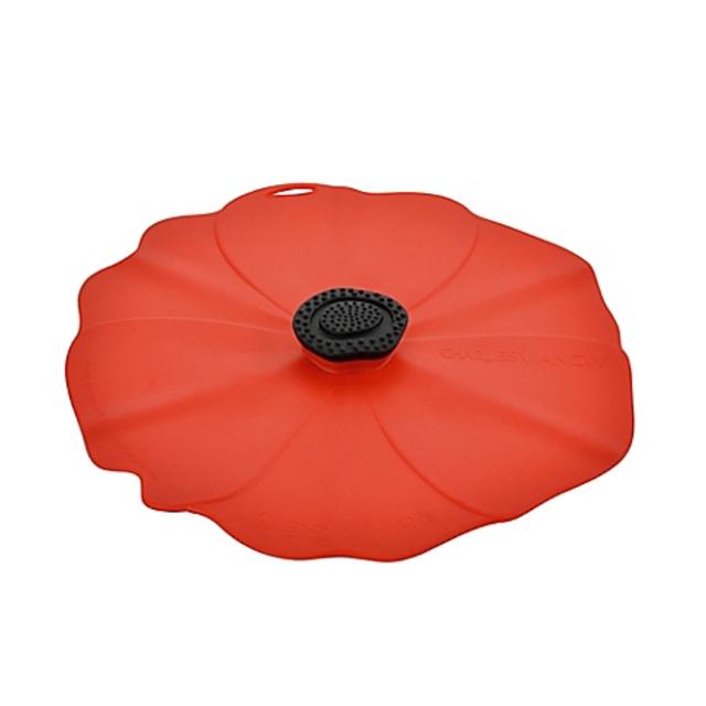 Charles Viancin® 9-Inch Poppy Lid in Red
