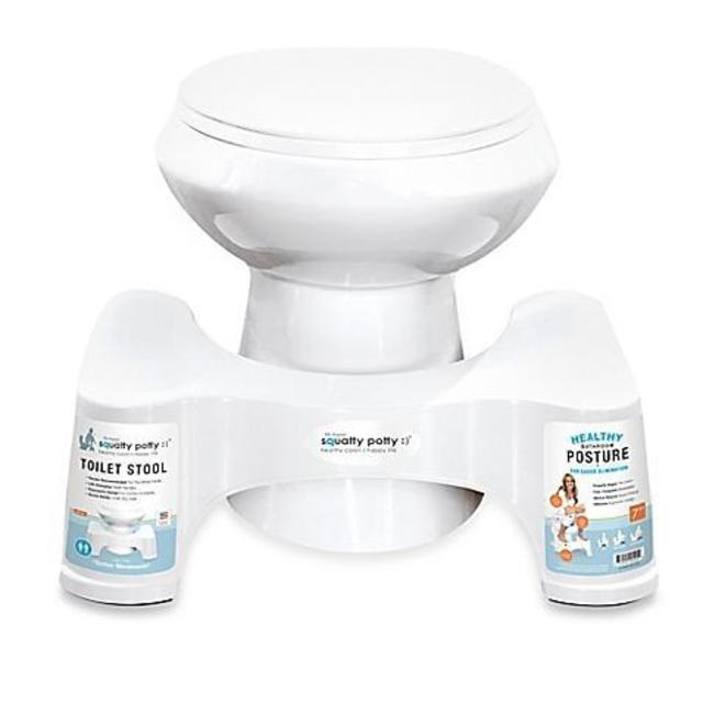 Squatty Potty® Ecco 7-Inch Toilet Stool in White