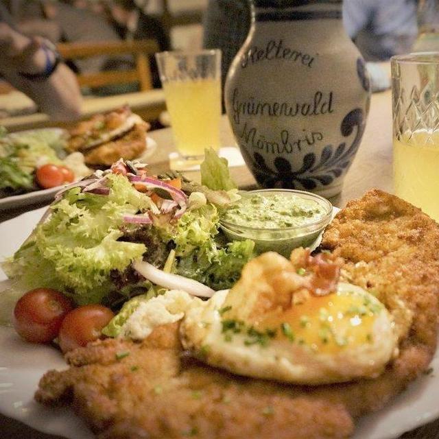 Traditional German Meal in Frankfurt