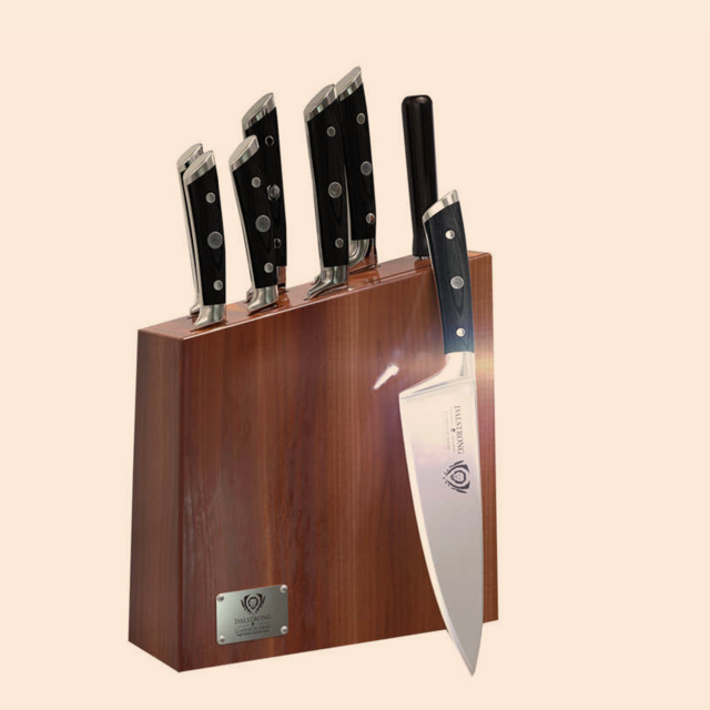 DALSTRONG Knife Set Block - Gladiator Series Knife Set - German HC Steel - 8 Pc