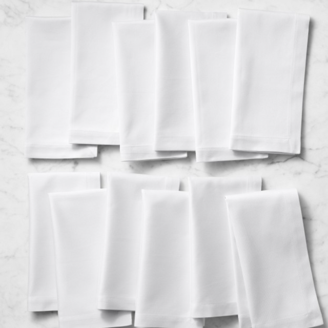 Hotel Dinner Napkins, Set of 12