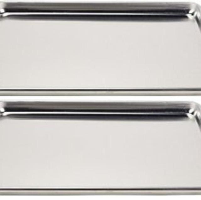 Vollrath 5314 Wear-Ever Sheet Pan, Half Size, 18 x 13 x 1-inch, 2 units