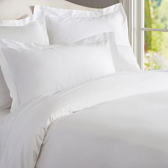 PB Essential Duvet Cover, Full/Queen, White
