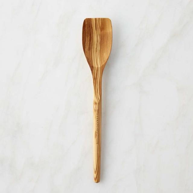 Williams-Sonoma Blunt End Wood Spoon, 12", Olivewood