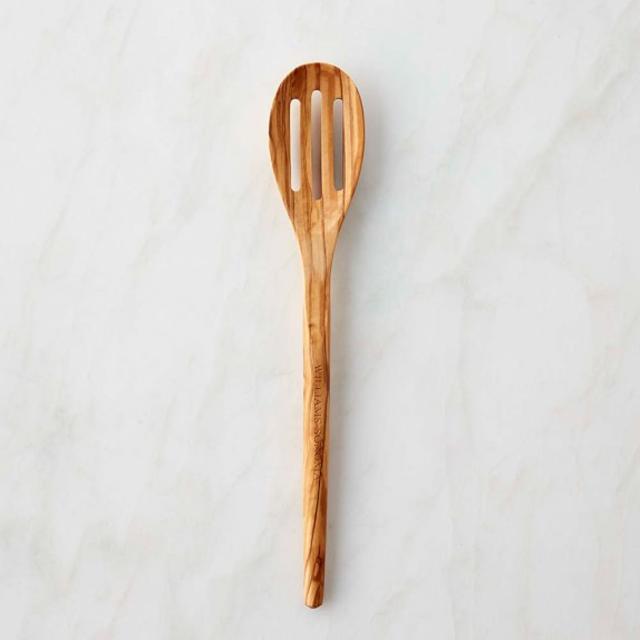 Williams-Sonoma Slotted Wood Spoon, Olivewood