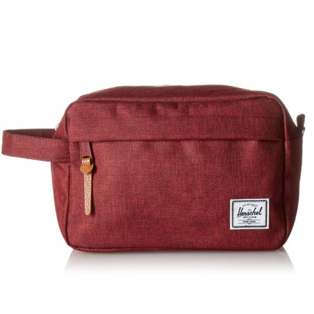 Herschel Supply Co. Chapter Travel Kit (Winetasting Crosshatch)