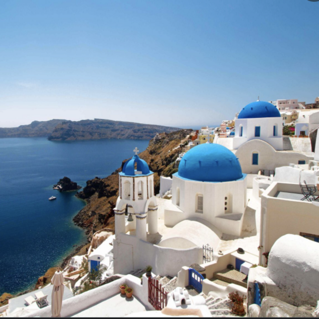 Honeymoon - Santorini, Greece (stop 1)