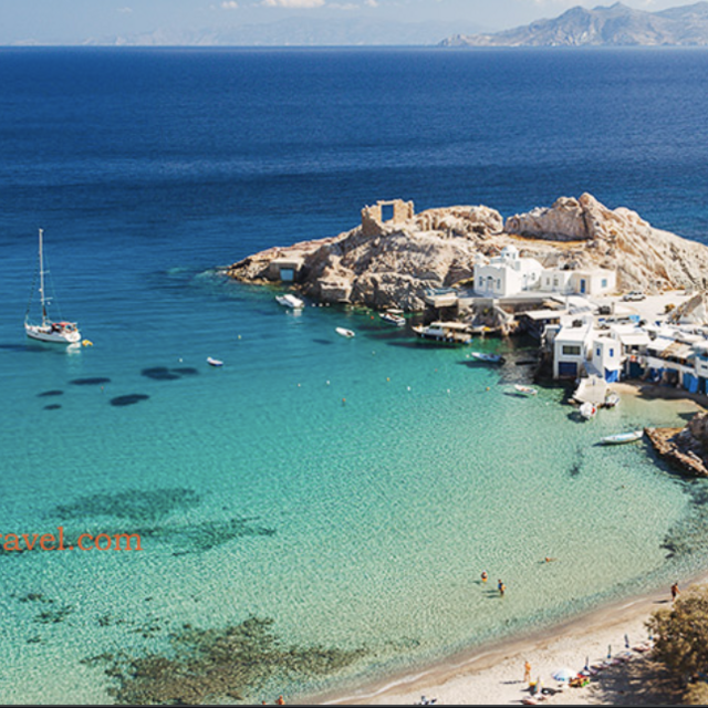 Honeymoon - Mylos, Greece (stop 2)