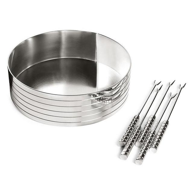 Montgomery Six-Piece Olive Bowl & Picks Set