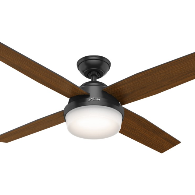 Dempsey Outdoor Fan w/ Light 52 inch