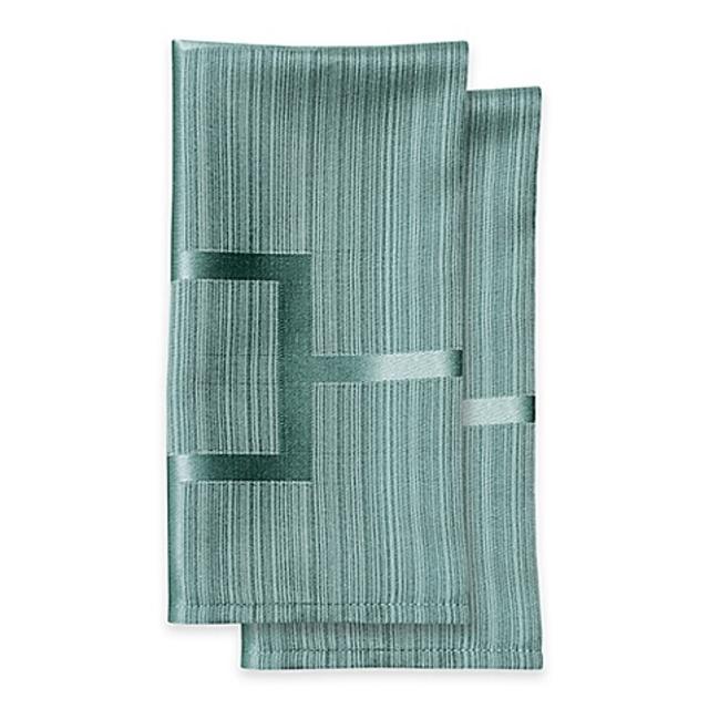 Origins™ Tribeca Microfiber Napkins in Turquoise (Set of 2)