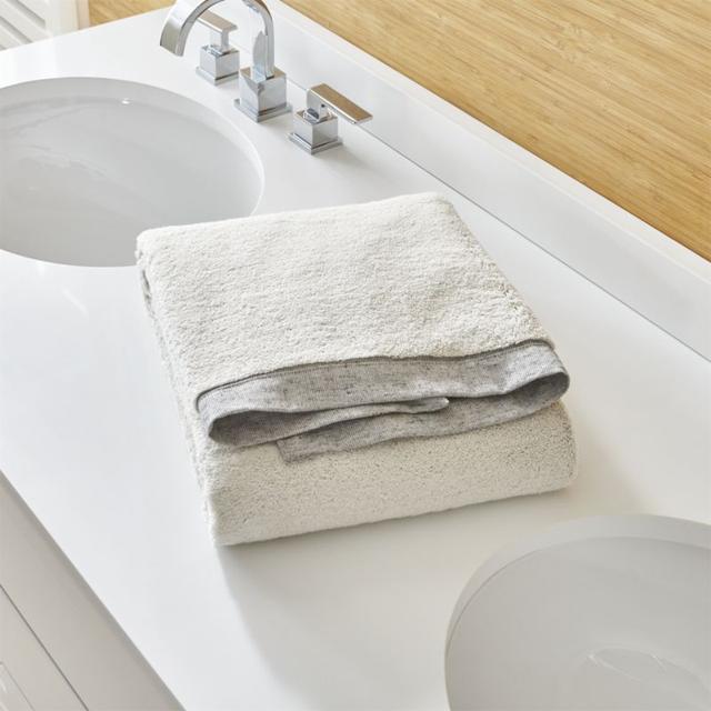 Rowan Grey Bath Towel