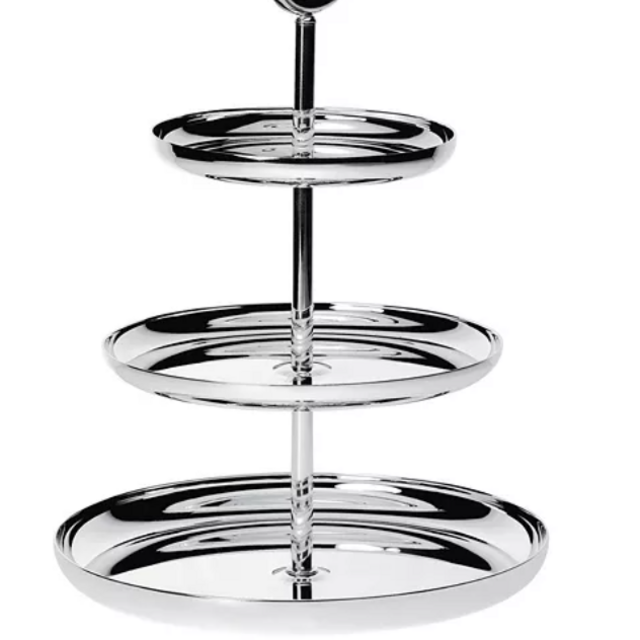 Christofle Vertigo 3-Tier Pastry Stand