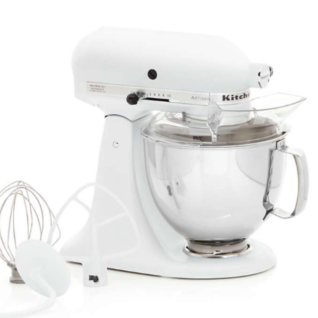 KitchenAid® Artisan® Series 5-Quart Tilt-Head Matte White Stand Mixer