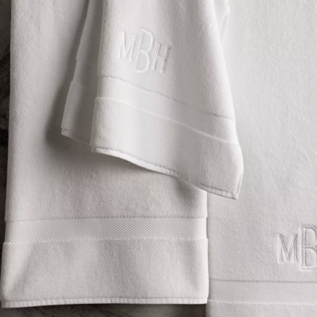 Restoration Hardware Turkish Hand Towel - White